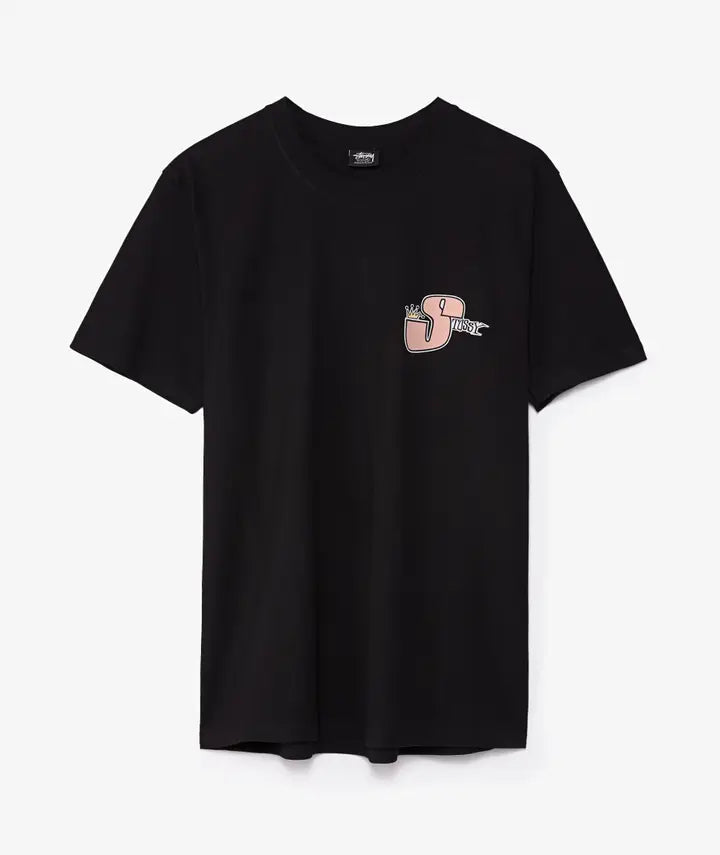 Stüssy Phat S T-Shirt Black