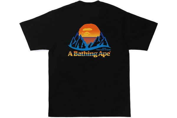 BAPE Mountain Tee Black