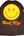 Be Happy LS Tee Brown
