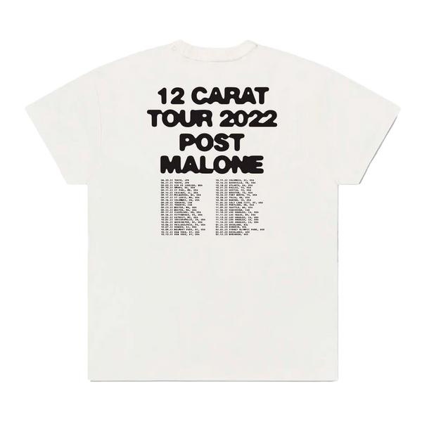 Resurface White Tee Post Malone (Official merch)