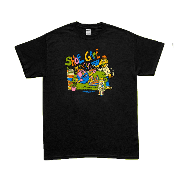 Shoe Game Manila Jethro Olba Black Tee