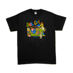Load image into Gallery viewer, Shoe Game Manila Jethro Olba Black Tee
