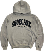 Load image into Gallery viewer, Shoegame Hoodie Arch Logo MINDFUL GREY

