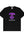 AAPE TEE APE HEAD BLACK VIOLET