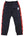 Bape Red Camo Strip Black Track Pants