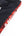 Bape Red Camo Strip Black Track Pants