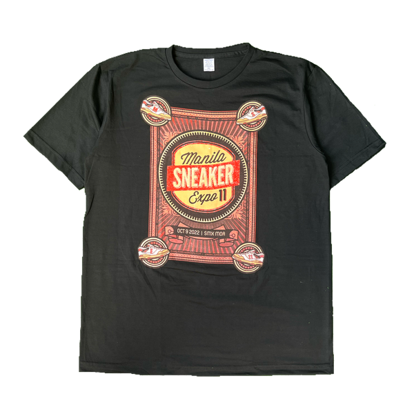 Manila Sneaker Expo 11 Tee Black