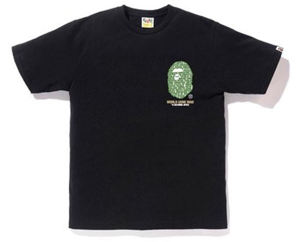BAPE City Tokyo Ape Head Tee Black