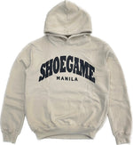 Load image into Gallery viewer, Shoegame Hoodie Arch Logo CREAM
