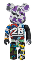 Load image into Gallery viewer, Bearbrick x BAPE 28th Anniversary Camo #1 400%
