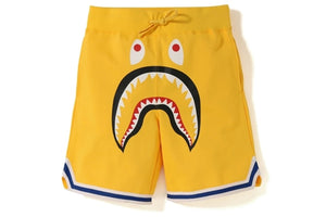 BAPE Shark Basketball Sweatshort Yellow