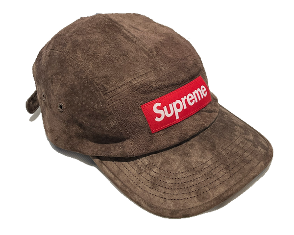 Supreme Suede Camp Cap Brown
