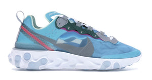Nike React Element 87 “Black/Cool Grey/Blue Chill/Solar Red” Men's