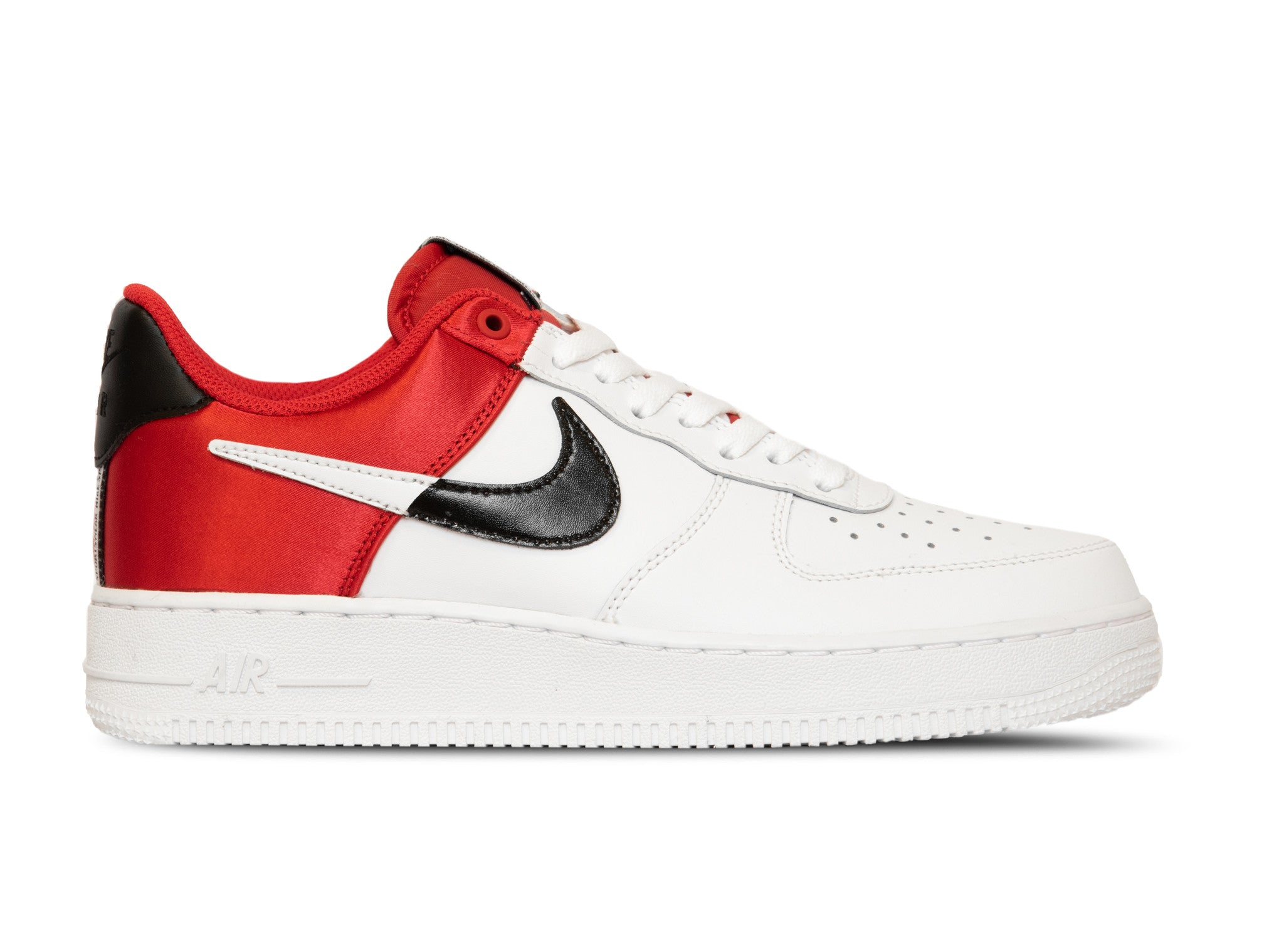 Nike Air Force 1 Low NBA City Edition White Red (gs)