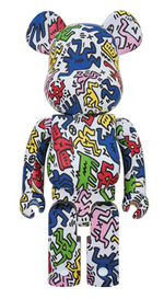 Load image into Gallery viewer, Bearbrick x Keith Haring 1000% Multi
