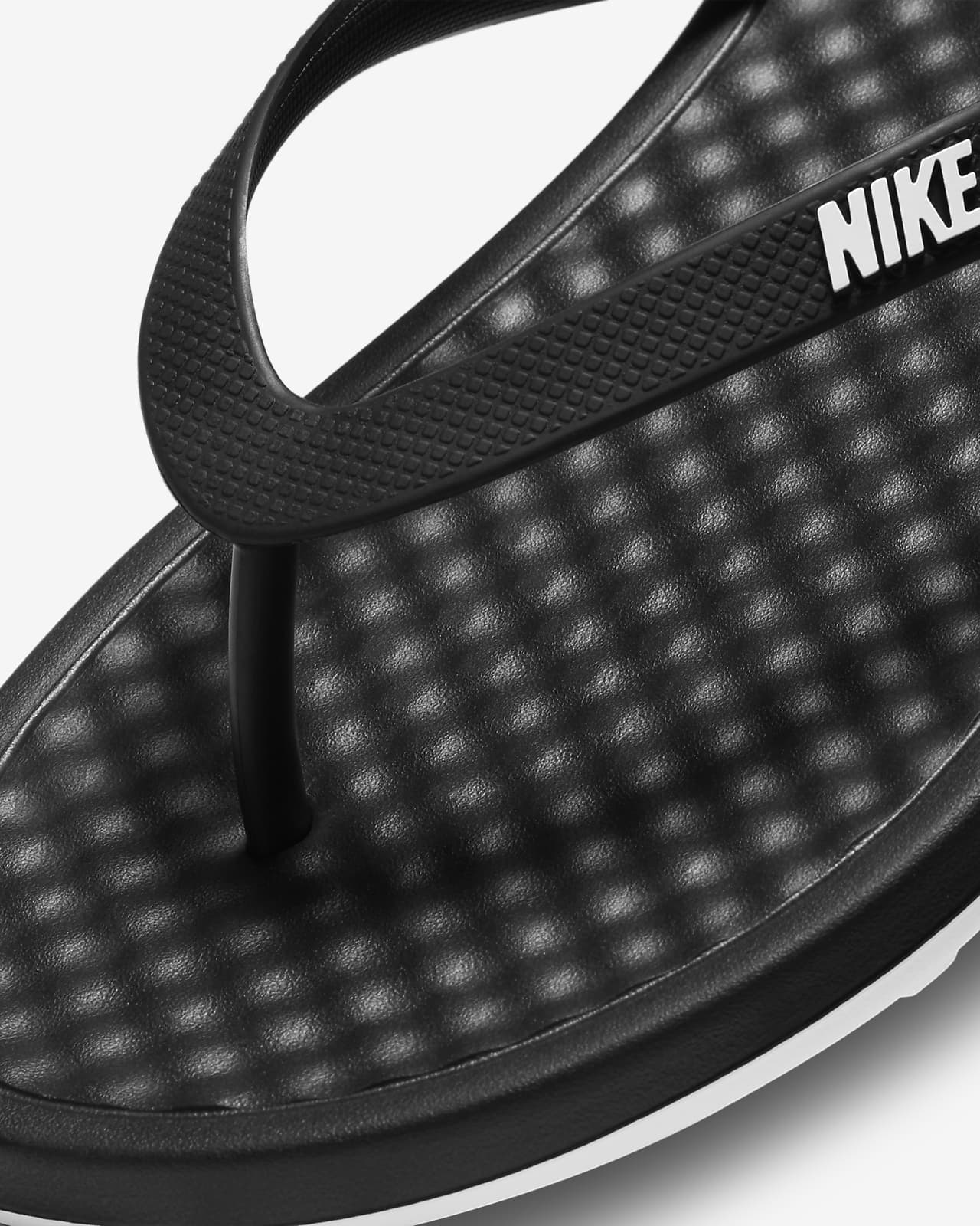 Nike Solay Flip Flop in Black
