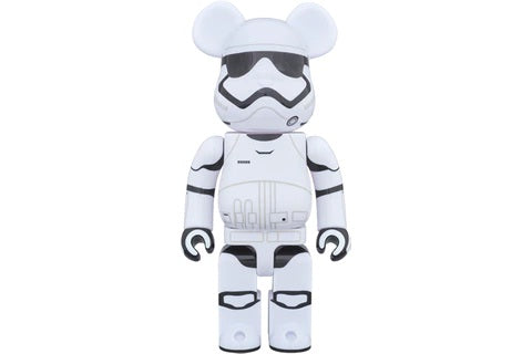 Bearbrick First Order Stormtrooper 400% White