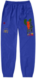 FOLLOW Travis Scott x McDonald's All American '92 II Nylon Pants Blue