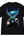 STUSSY GALAXY TEE BLACK