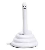 Load image into Gallery viewer, David Shrigley Serpent Figure White
