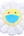 Takashi Murakami Flower Plush 30CM White/Yellow