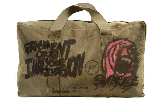 Travis Scott Cactus Jack For Fragment Icons Duffle Olive
